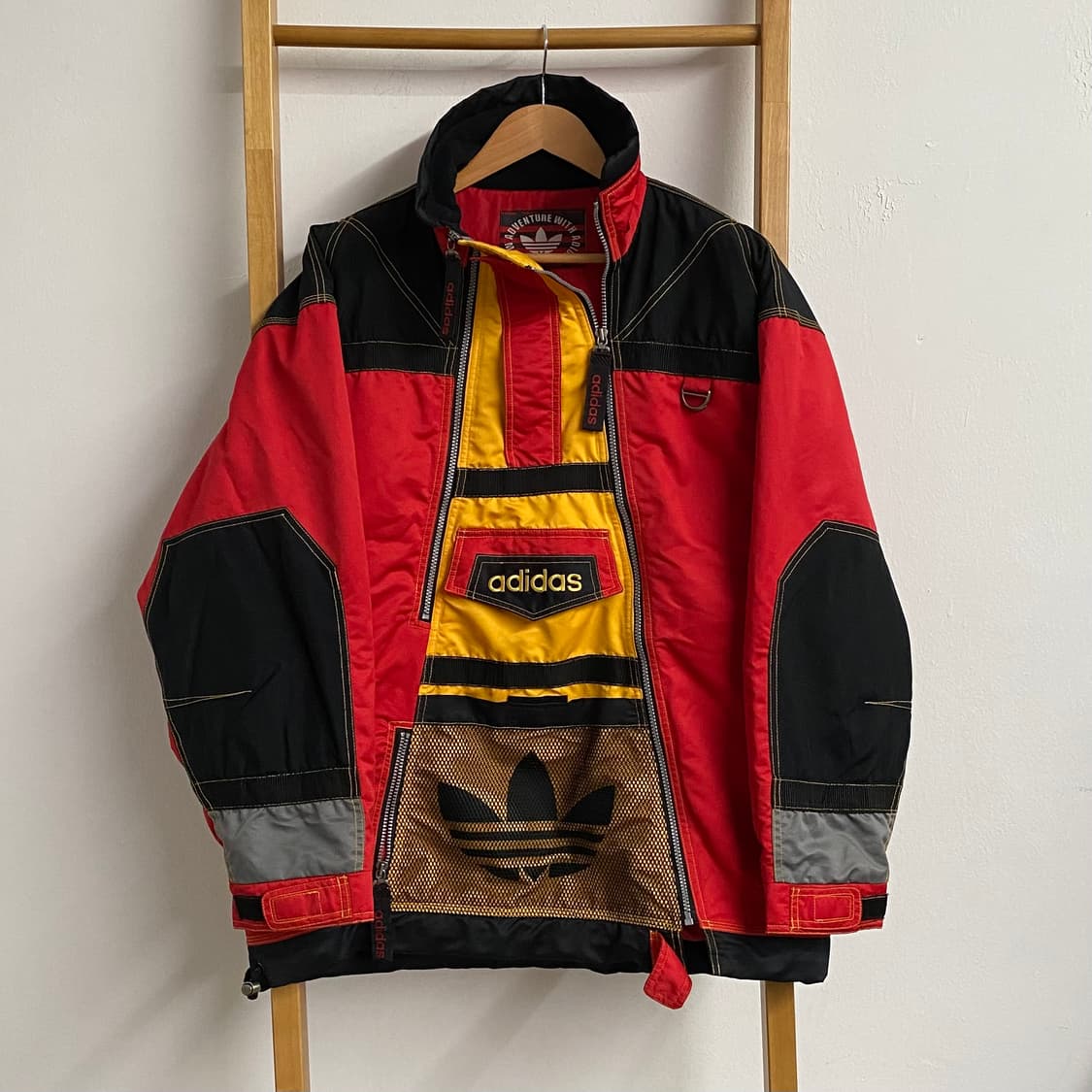 XL 아디다스 빈티지 아노락자켓 상품이미지1
