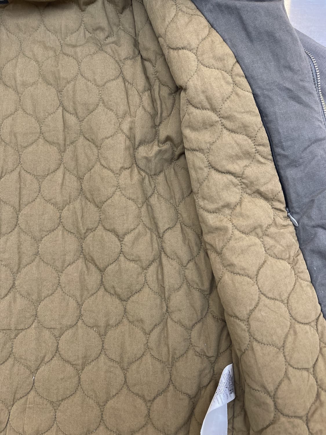 아르마니 익스체인지  퀄티드 후디드 자켓 상품이미지8