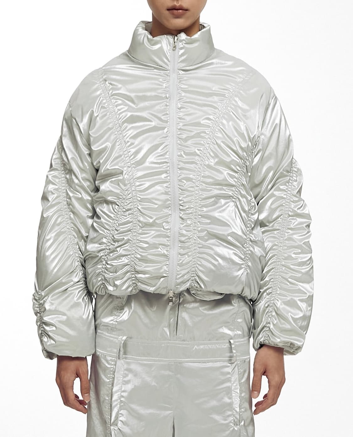 [새상품] Nache 나체 GLARE REVERSIBLE PADDING 상품이미지4