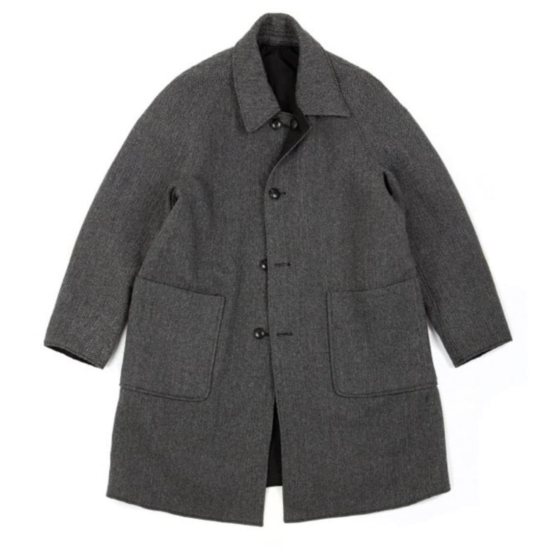 2 브라운야드 헤링본 리버서블 발마칸 코트 상품이미지1