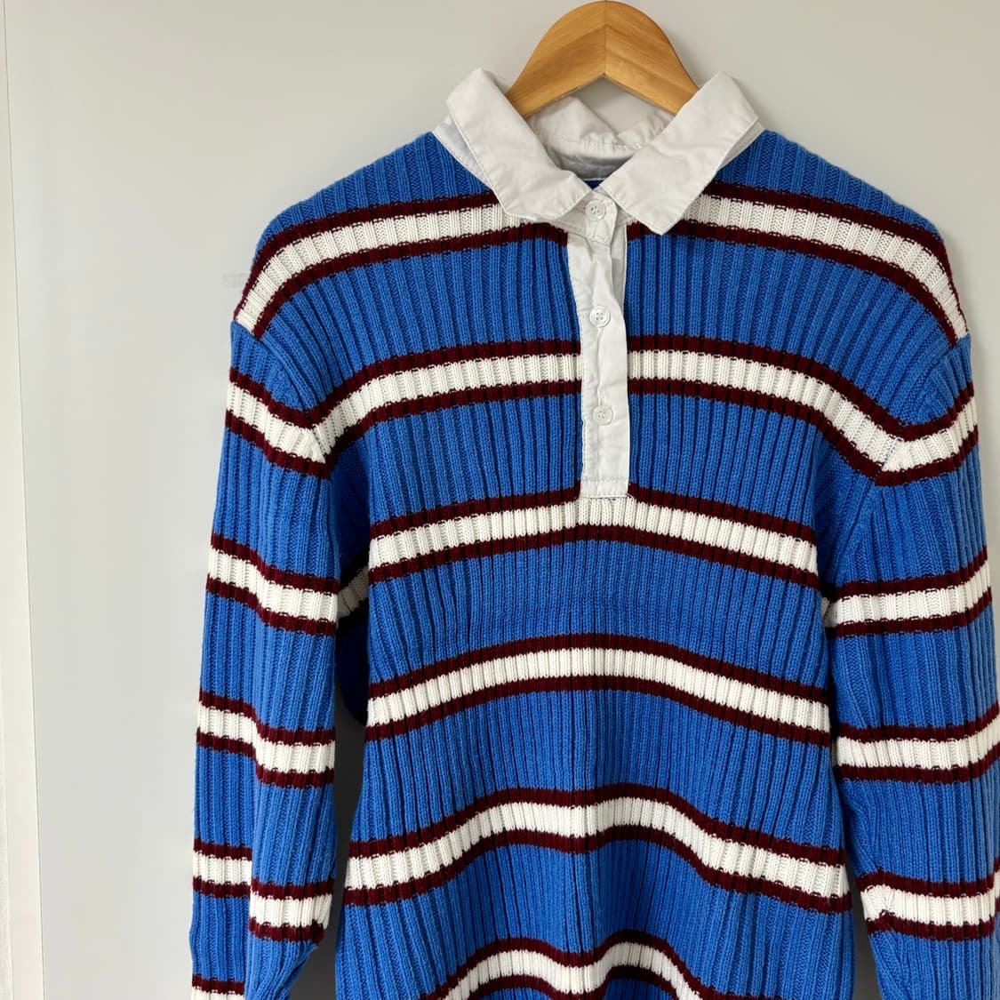 김아홉 preppy ST 카라 knit 상품이미지3