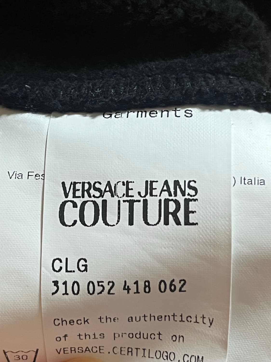 Versace jeans couture hoodie 베르사체후드티 상품이미지2