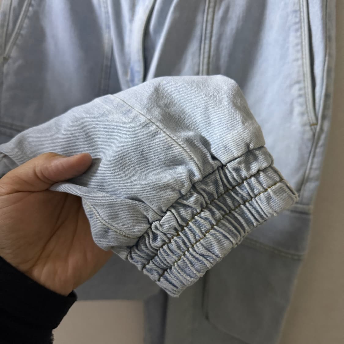 준지 남성 데님 조거 카고 팬츠 40 (남성 31-32정도) 상품이미지4