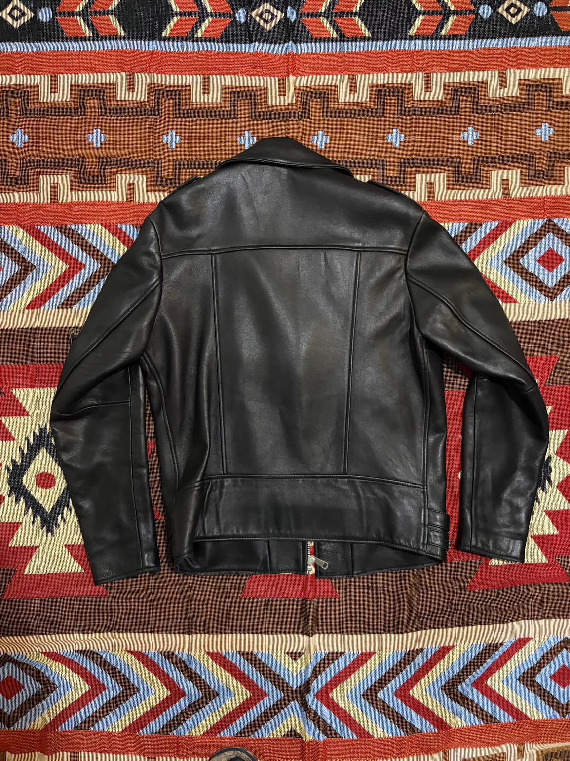 100) 양가죽 더블라이더 자켓 상품이미지7