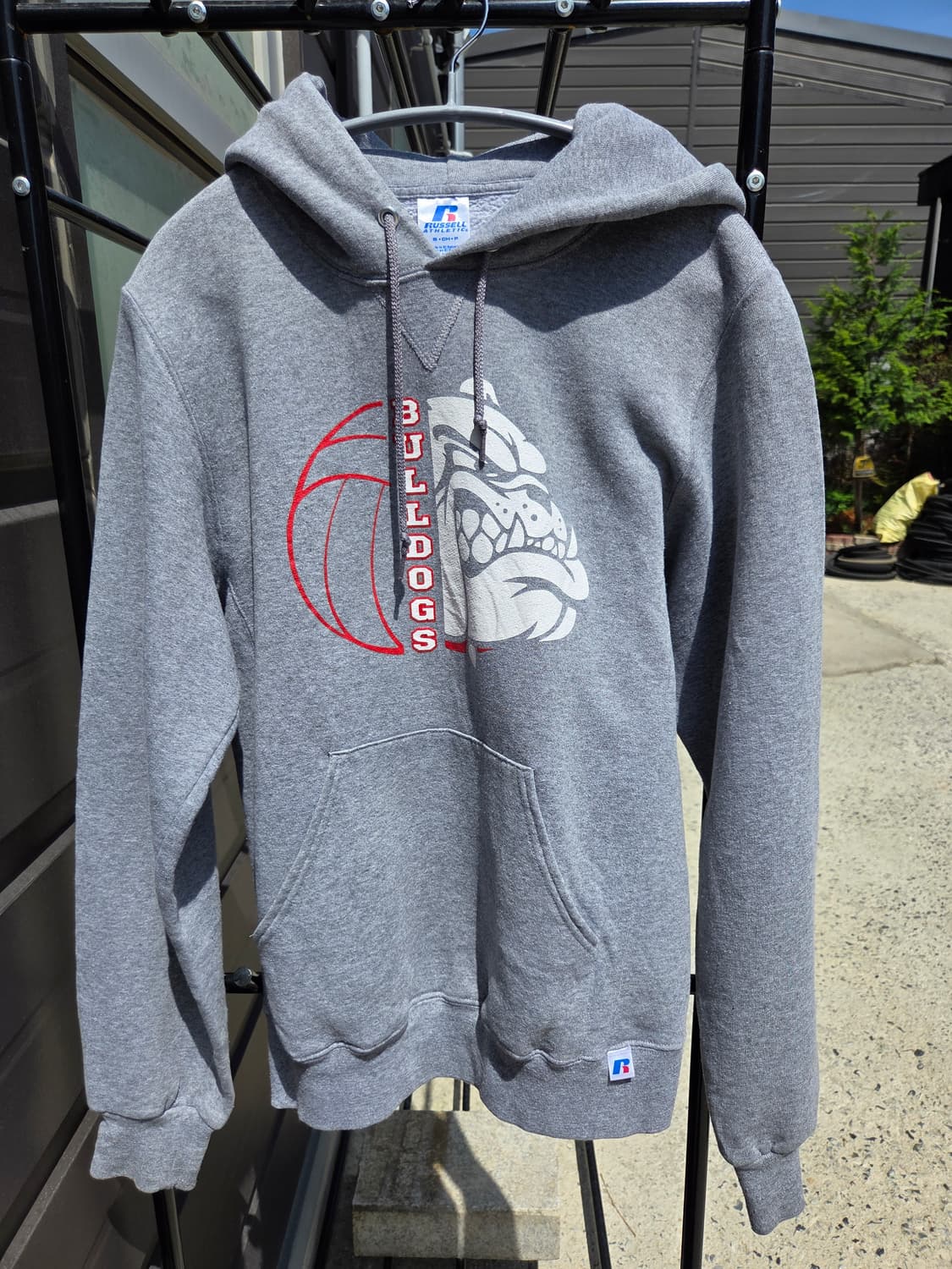 빈티지 러셀 애슬레틱 00’s 불독 배구 아카이브 후드 (희귀) 상품이미지1