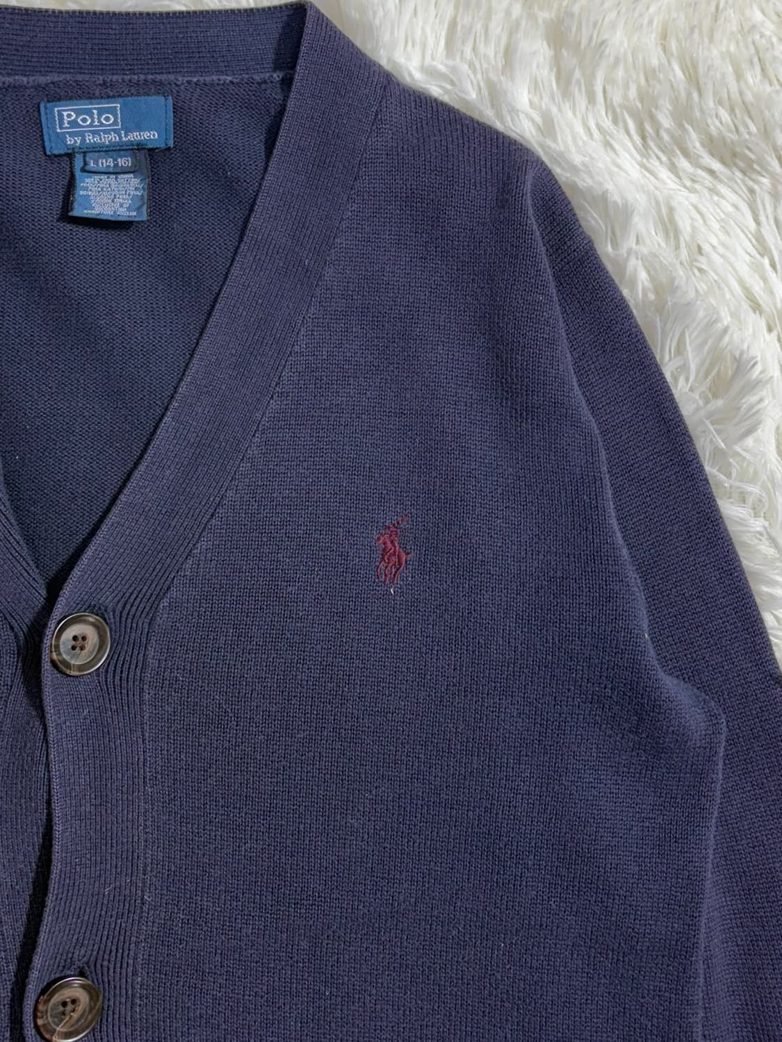 폴로 랄프로렌 네이비 포니 가디건  상품이미지5
