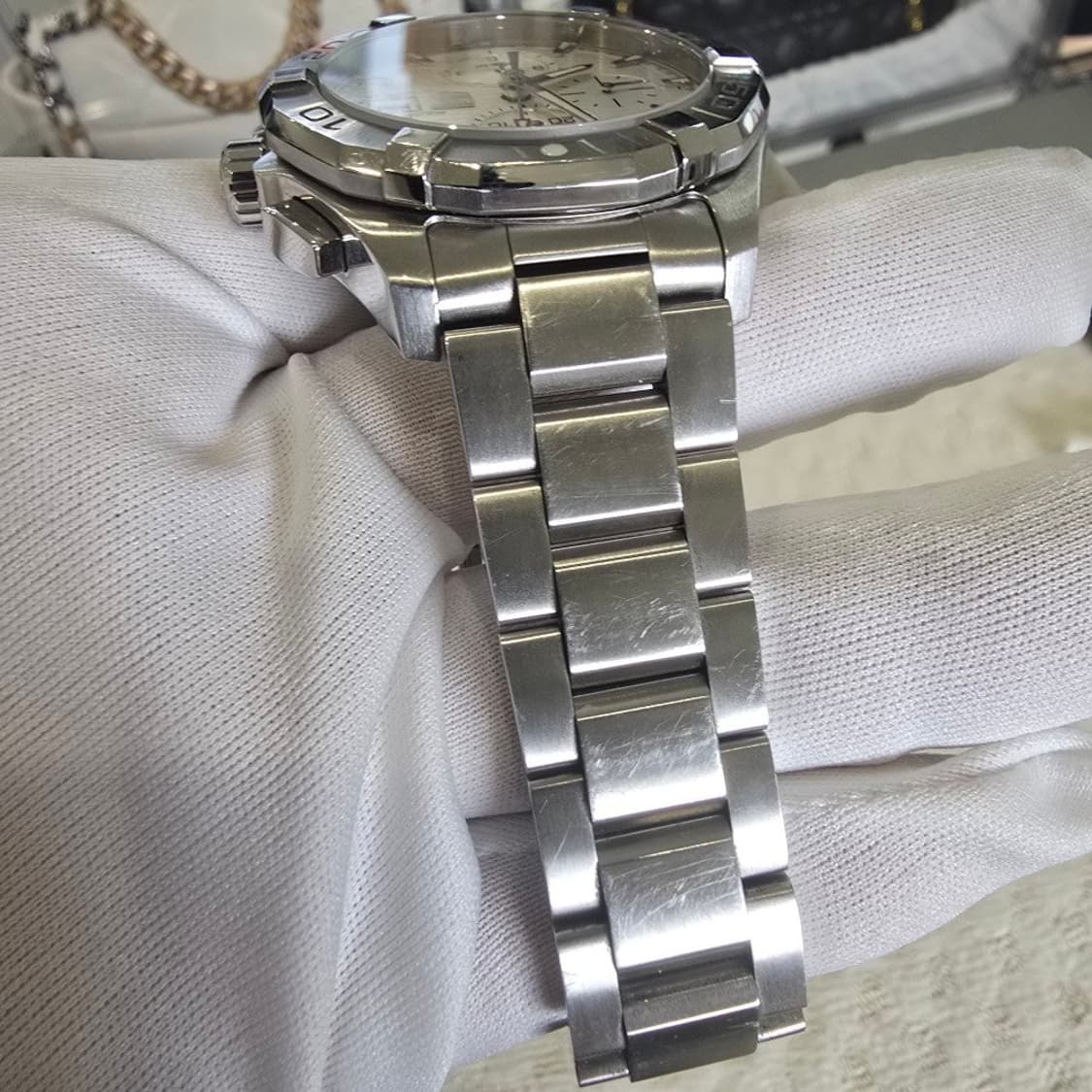 [중고/정품] 태그호이어 CAY2111 아쿠아레이서 300M 칼리버 16 상품이미지7