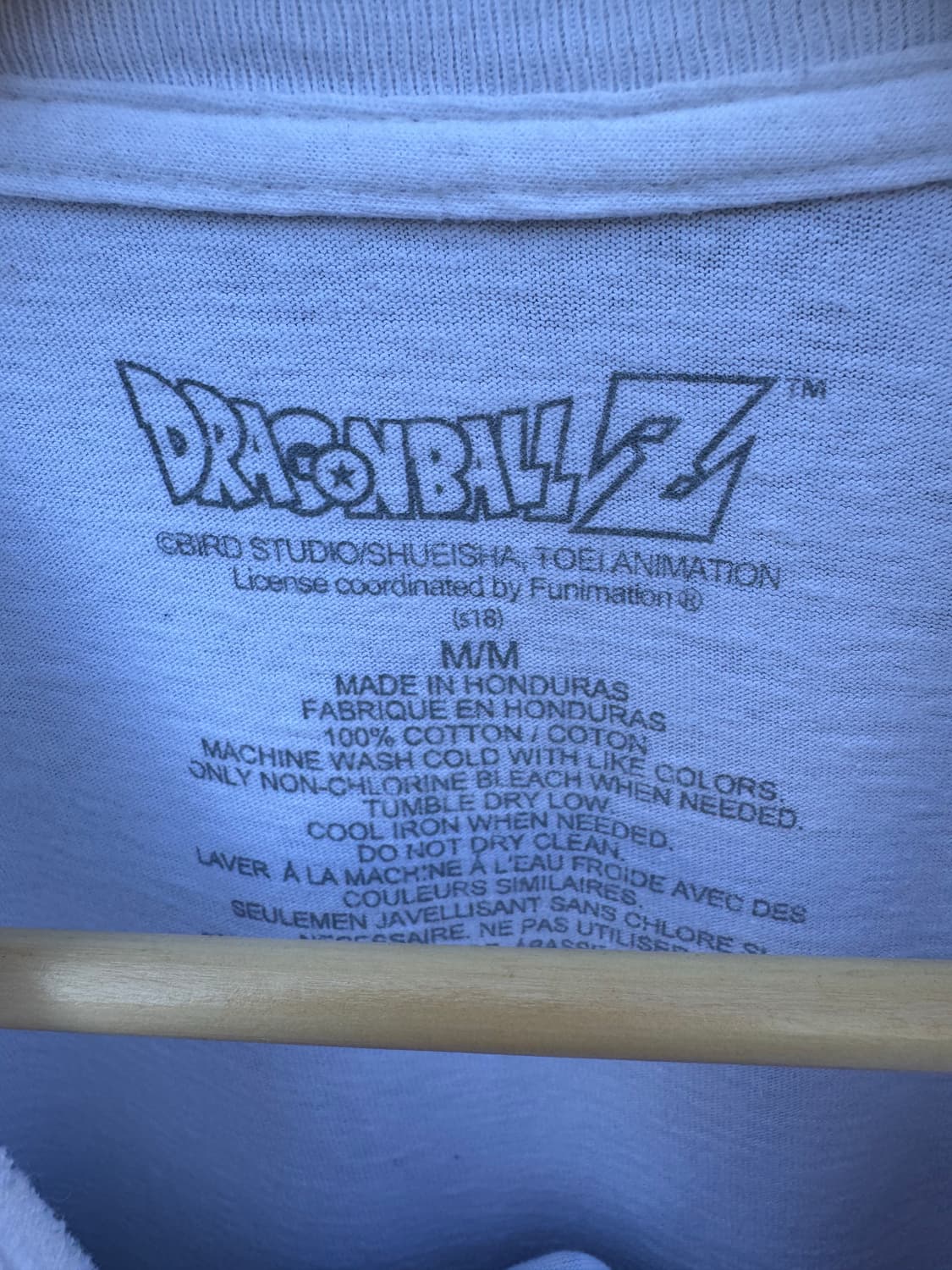 드래곤볼 제트 프린팅 빈티지 반팔 티셔츠 m 상품이미지4