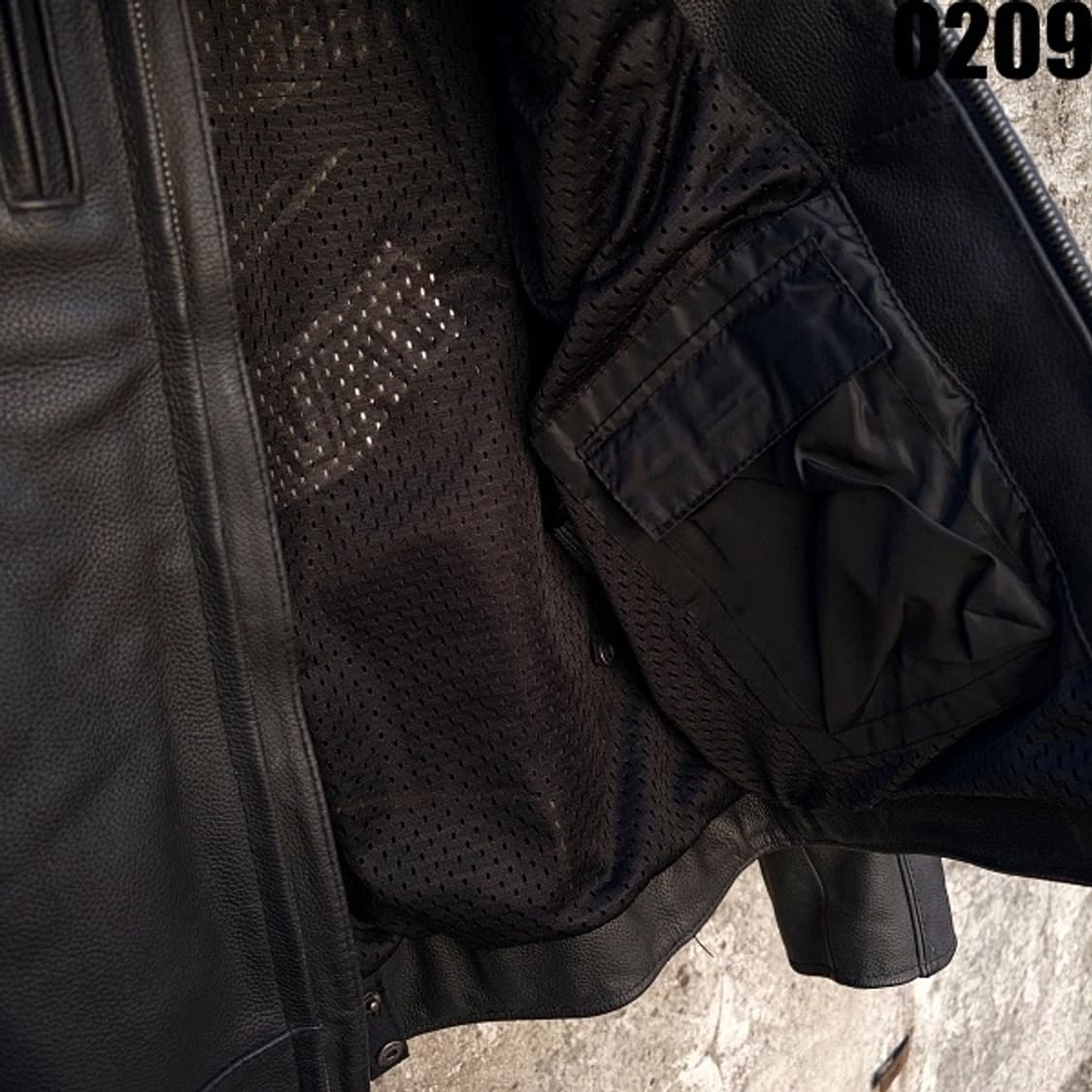 할리데이비슨 레이싱 레더자켓 M 0209 상품이미지4