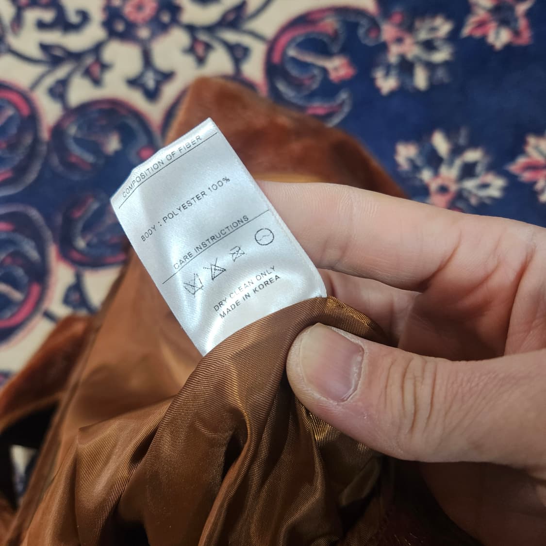 엠마커(M.marker) 브라운 퍼 빅 쇼퍼백 Free 상품이미지6