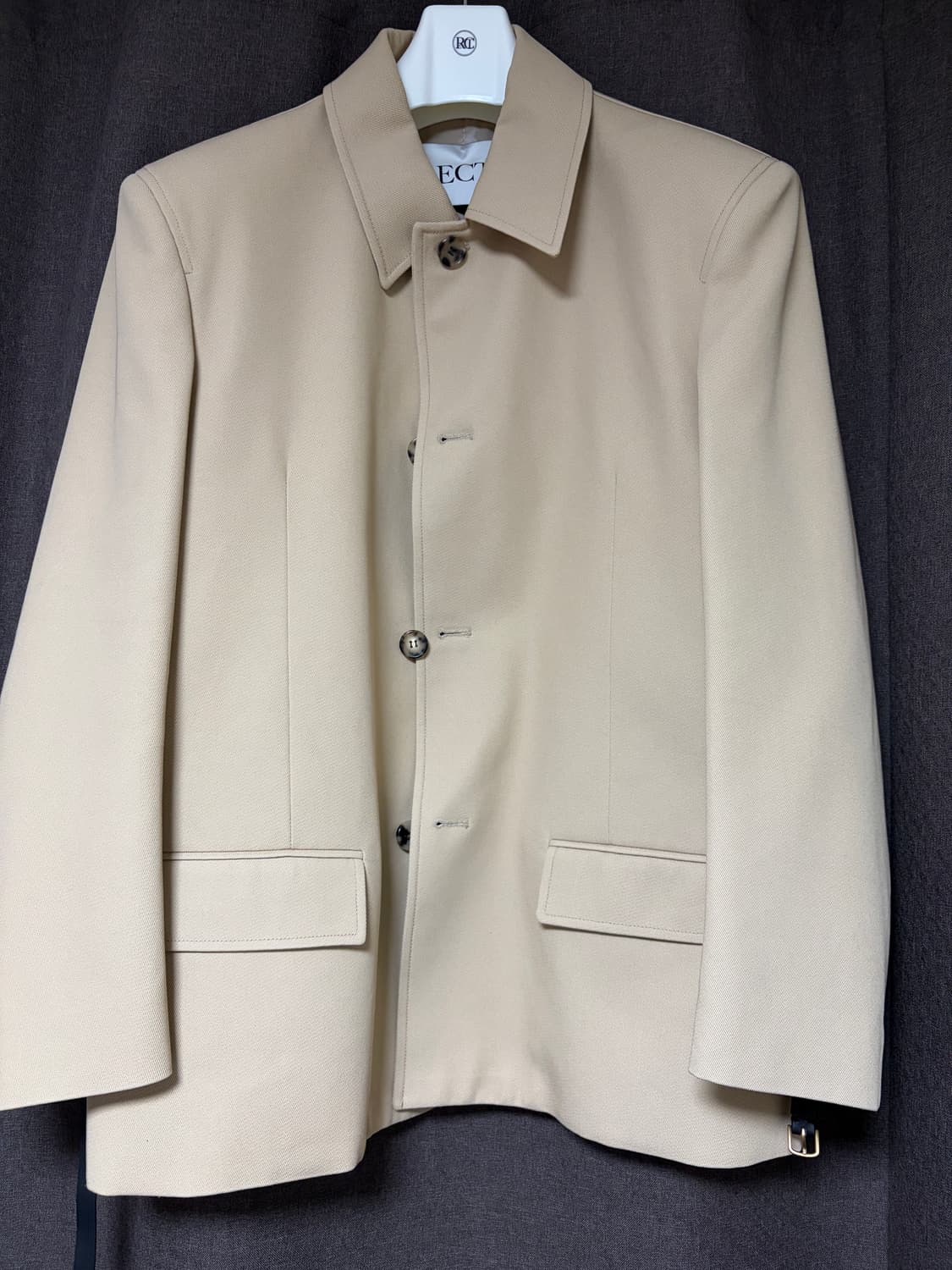 [S] 렉토 24SS 드릴 코튼 헌팅 자켓 상품이미지1