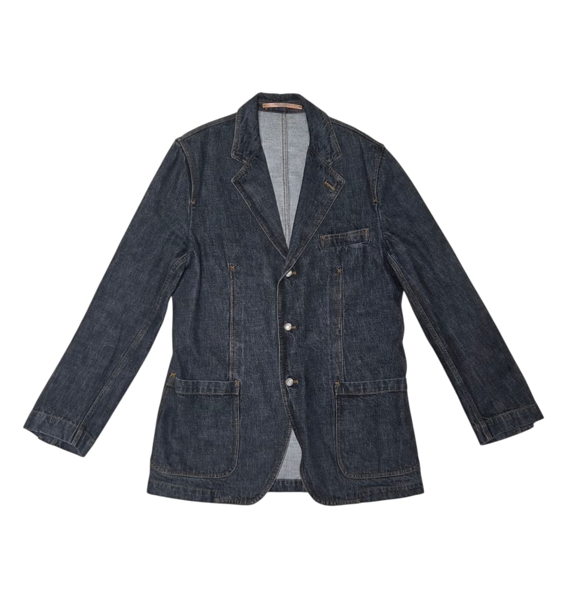 90s 돌체앤가바나 워싱 데님 블레이저 상품이미지1