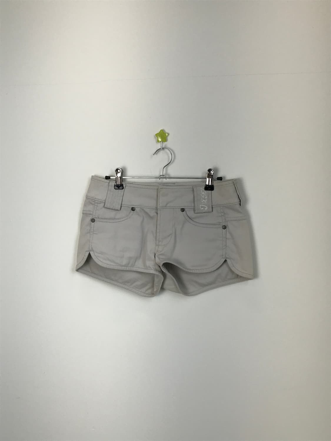 'Diesel' Embroidered Logo Micro Shorts 상품이미지5