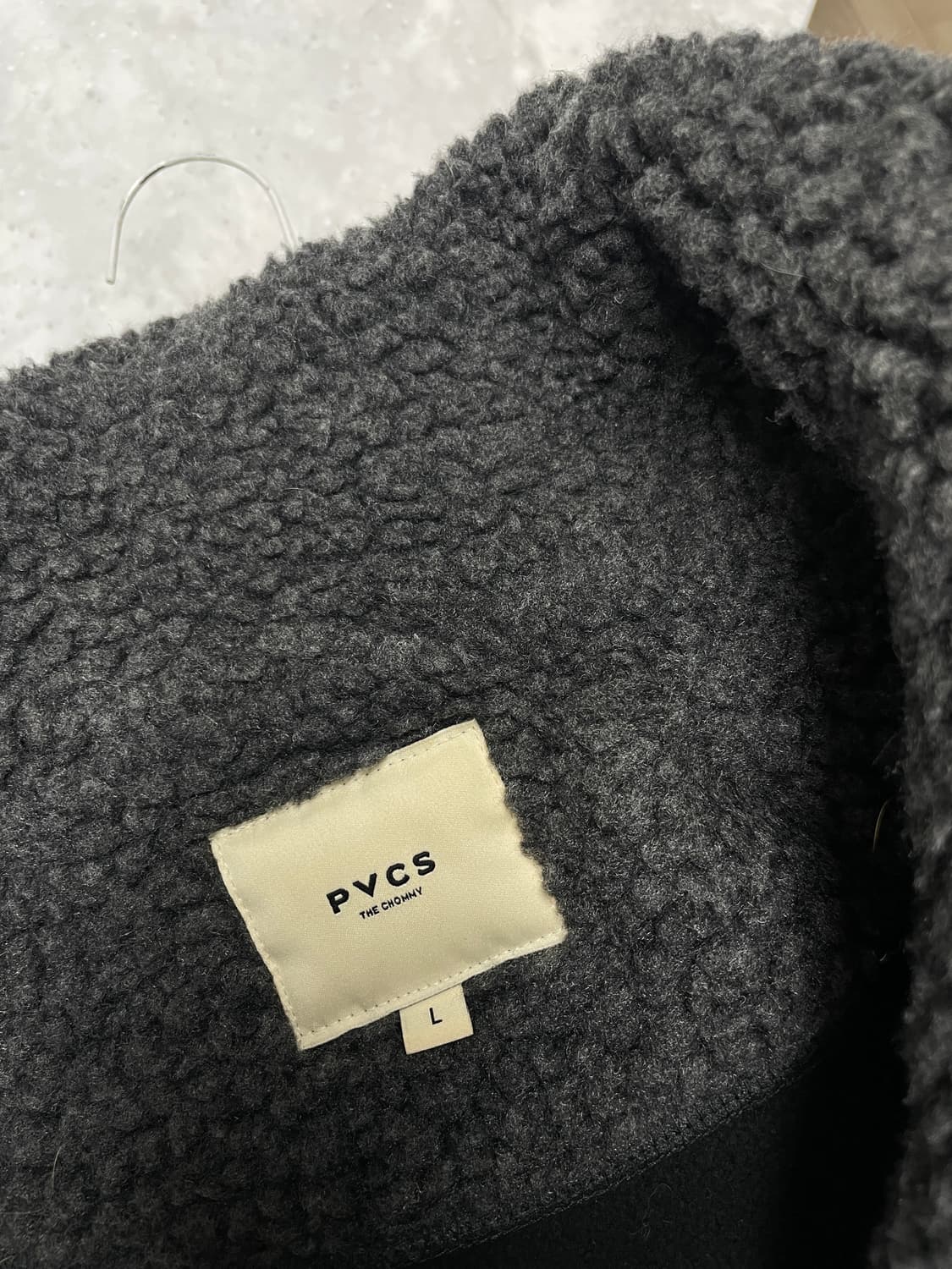 PVCS 플리스 점퍼 진회색 상품이미지3