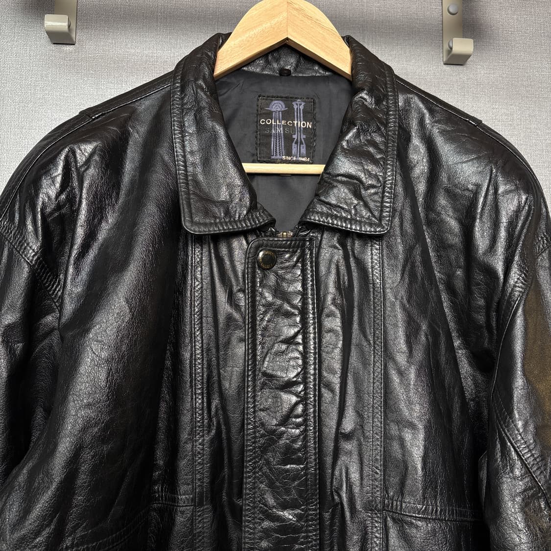 소가죽 봄버자켓 상품이미지3