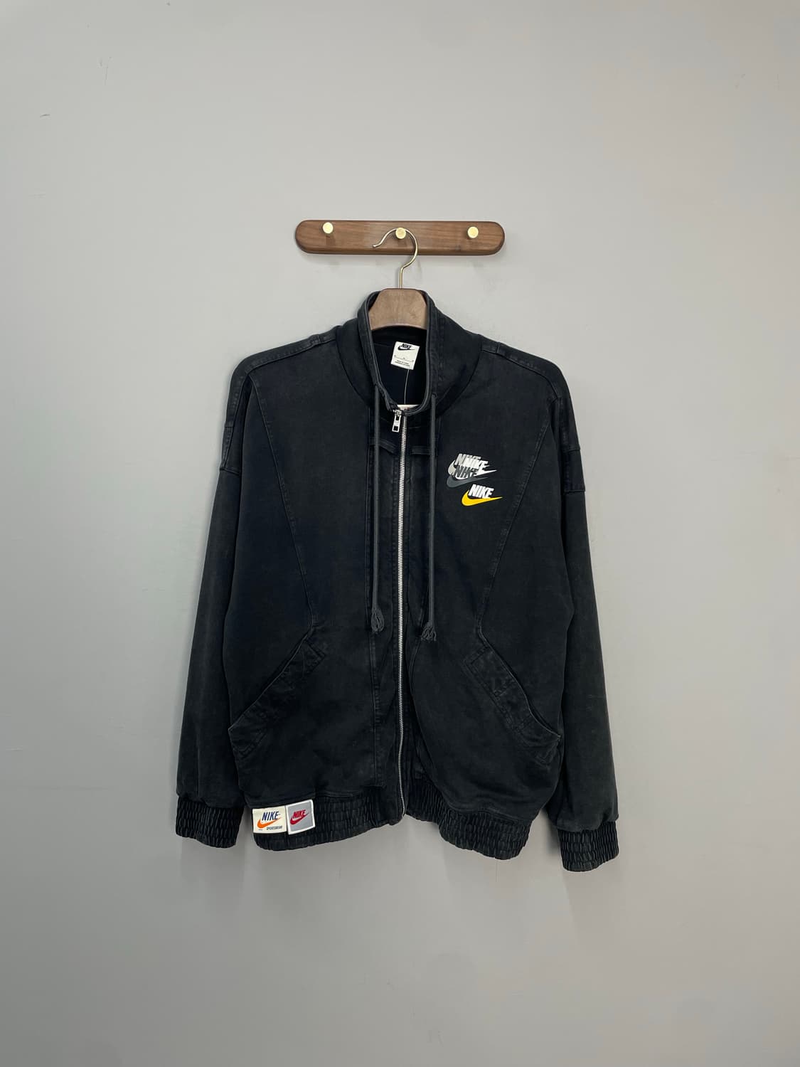 나이키 더블 스우시 오버핏 워싱 집업 자켓 H2156 상품이미지2