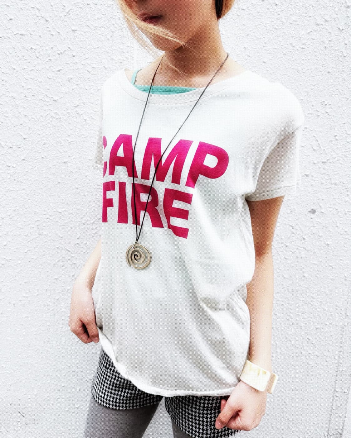 Campfire Loose Cotton T Shirt  상품이미지2