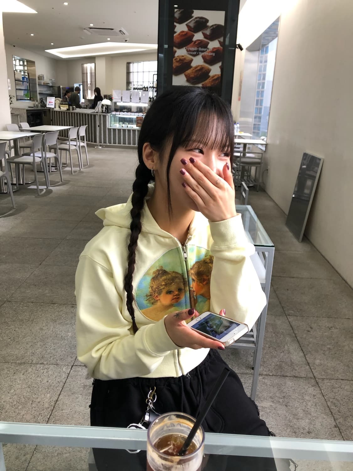 챈스챈스 투걸 프린티드 집업 W 상품이미지3