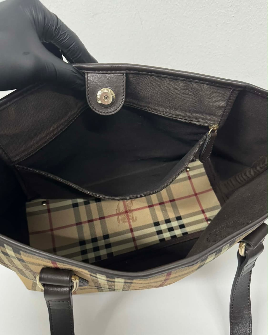 버버리 노바체크 쇼퍼 토트백 상품이미지7