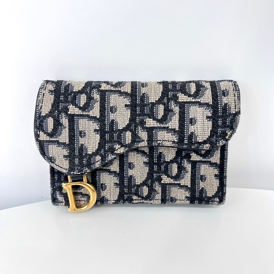 디올 오블리크 새들 여성 카드지갑 상품이미지2