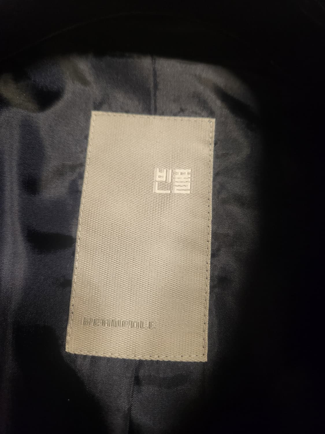 22fw 빈폴 트렌치 코트 네이비 S 상품이미지2