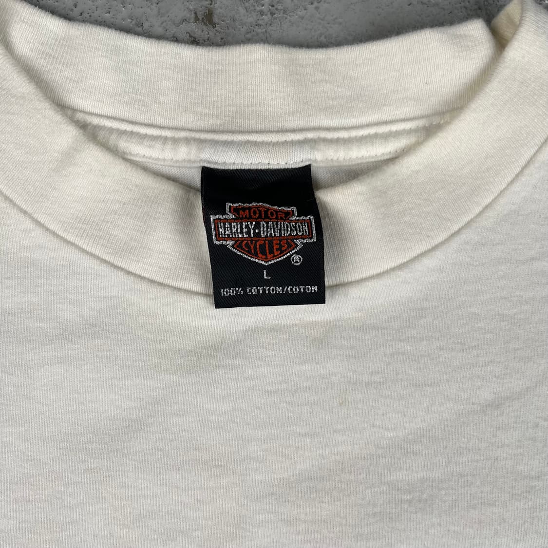 빈티지 할리데이비슨 라스베가스 플레임 포켓 롱슬리브 상품이미지3