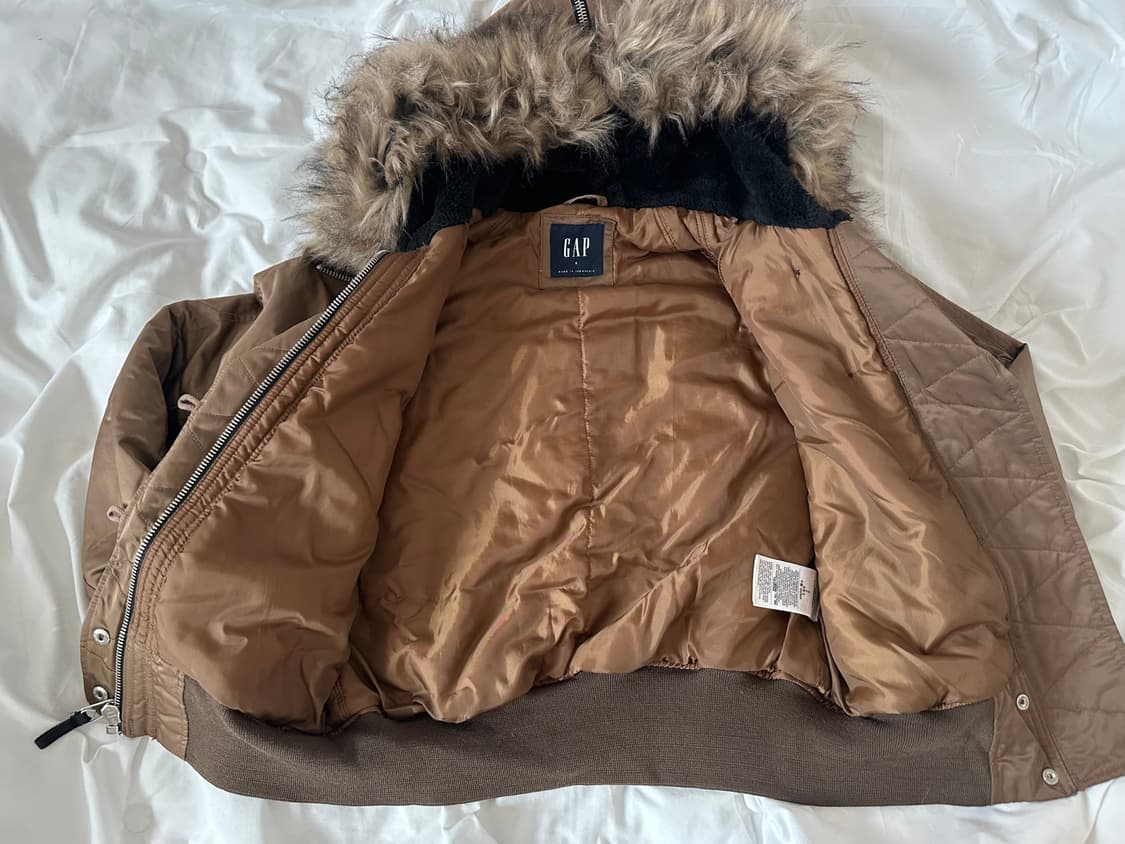 Gap 갭 울프죠 퍼후드 자켓 상품이미지3