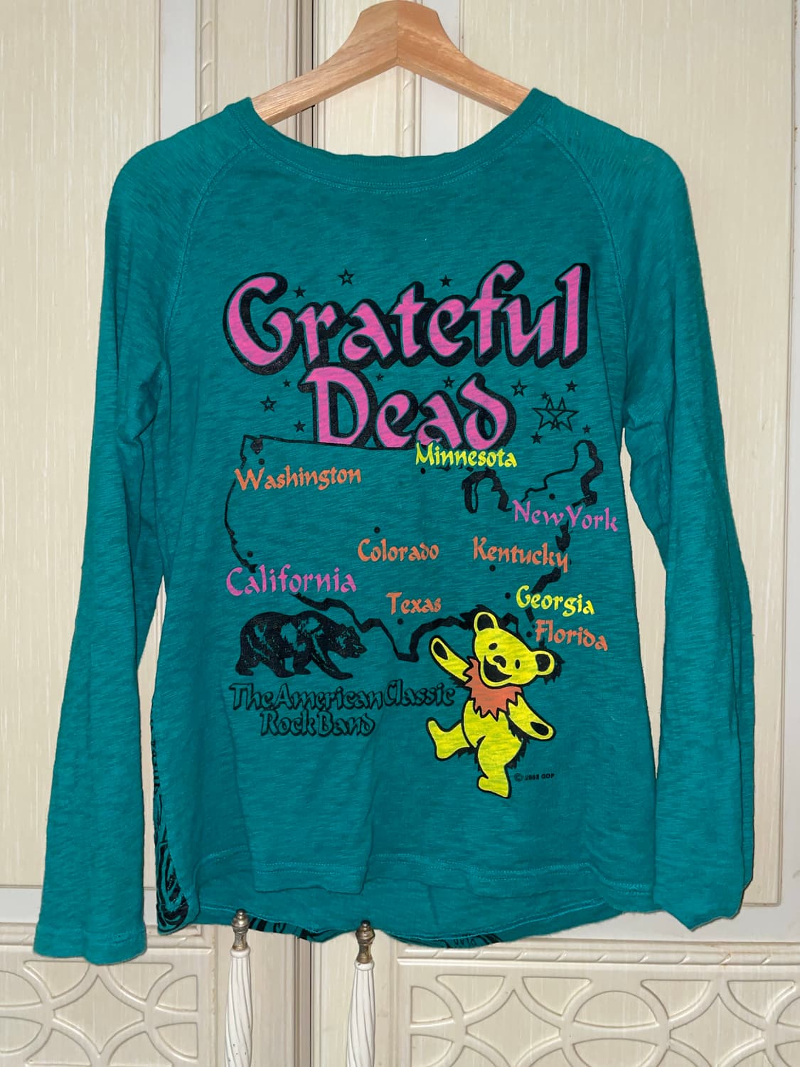 그레이트풀 데드 2008 프린팅 롱 슬리브 티셔츠 상품이미지1
