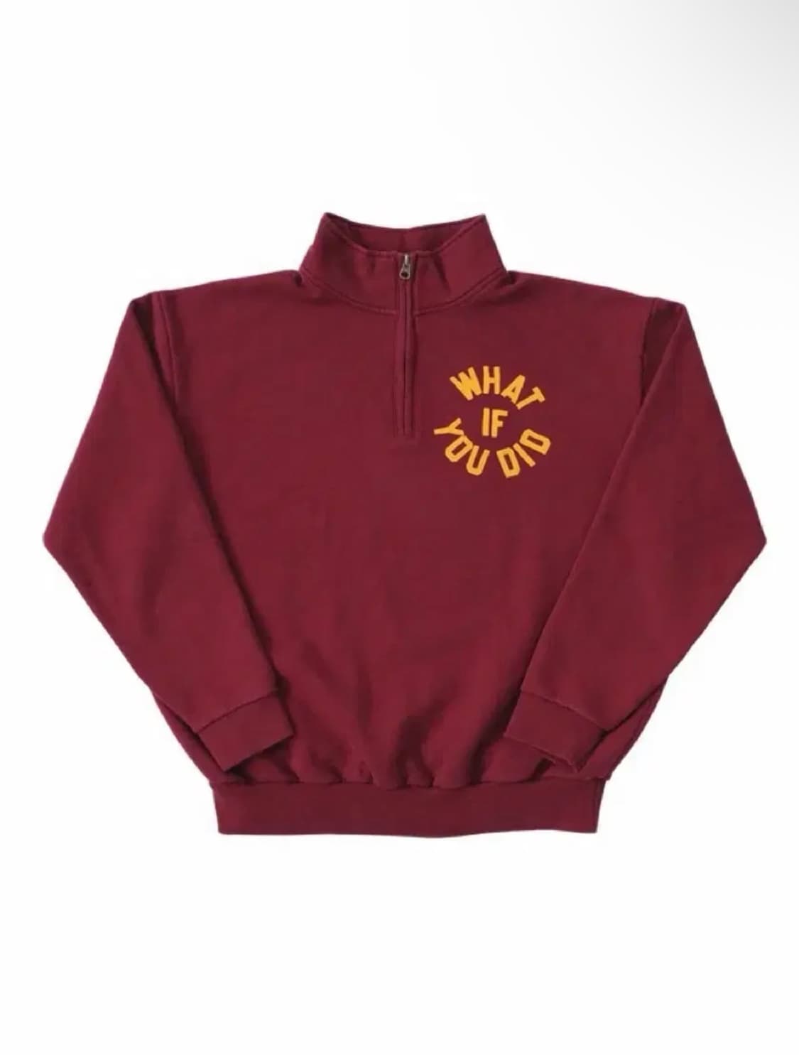 컬렉트피시스 하프집업 버건디 s 상품이미지1