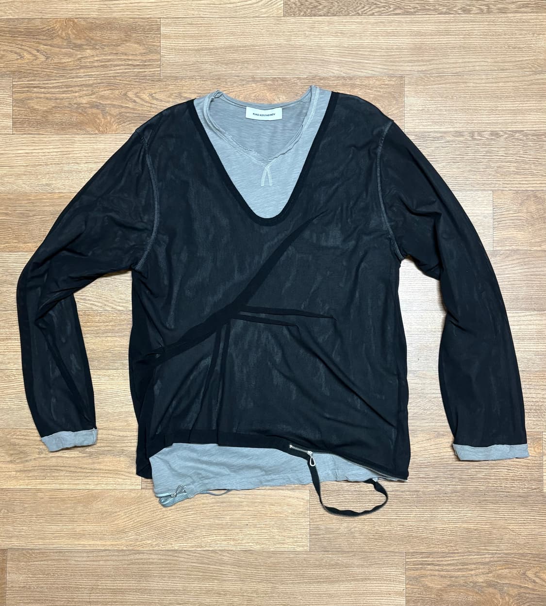 48) kiko kostadinov knox mesh longsleeve 상품이미지1