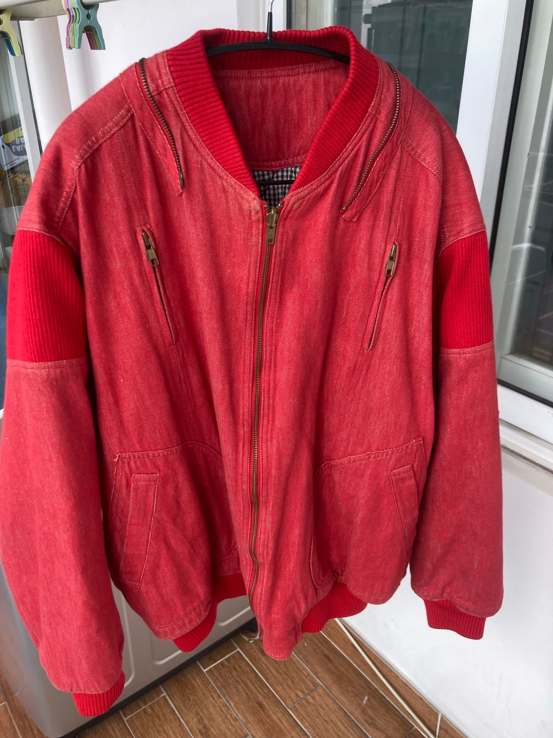 빈티지 봄버 자켓 ma1 리버시블 상품이미지2