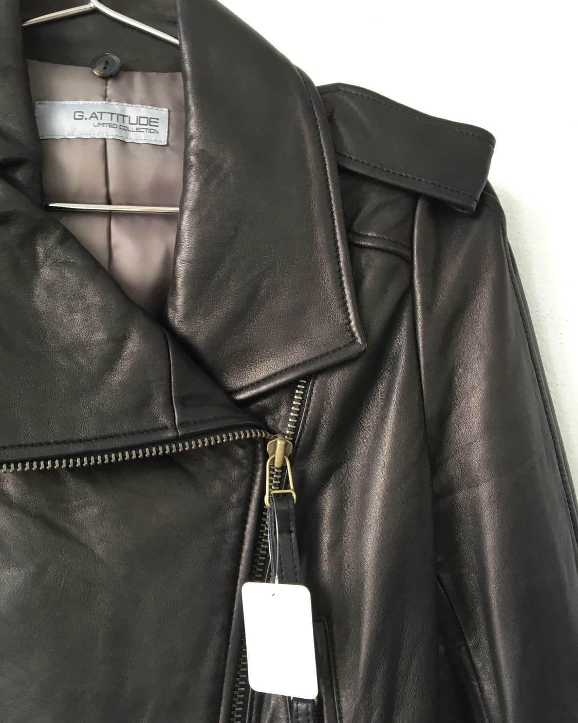 Heavy lamb  leather rider jacket 상품이미지5