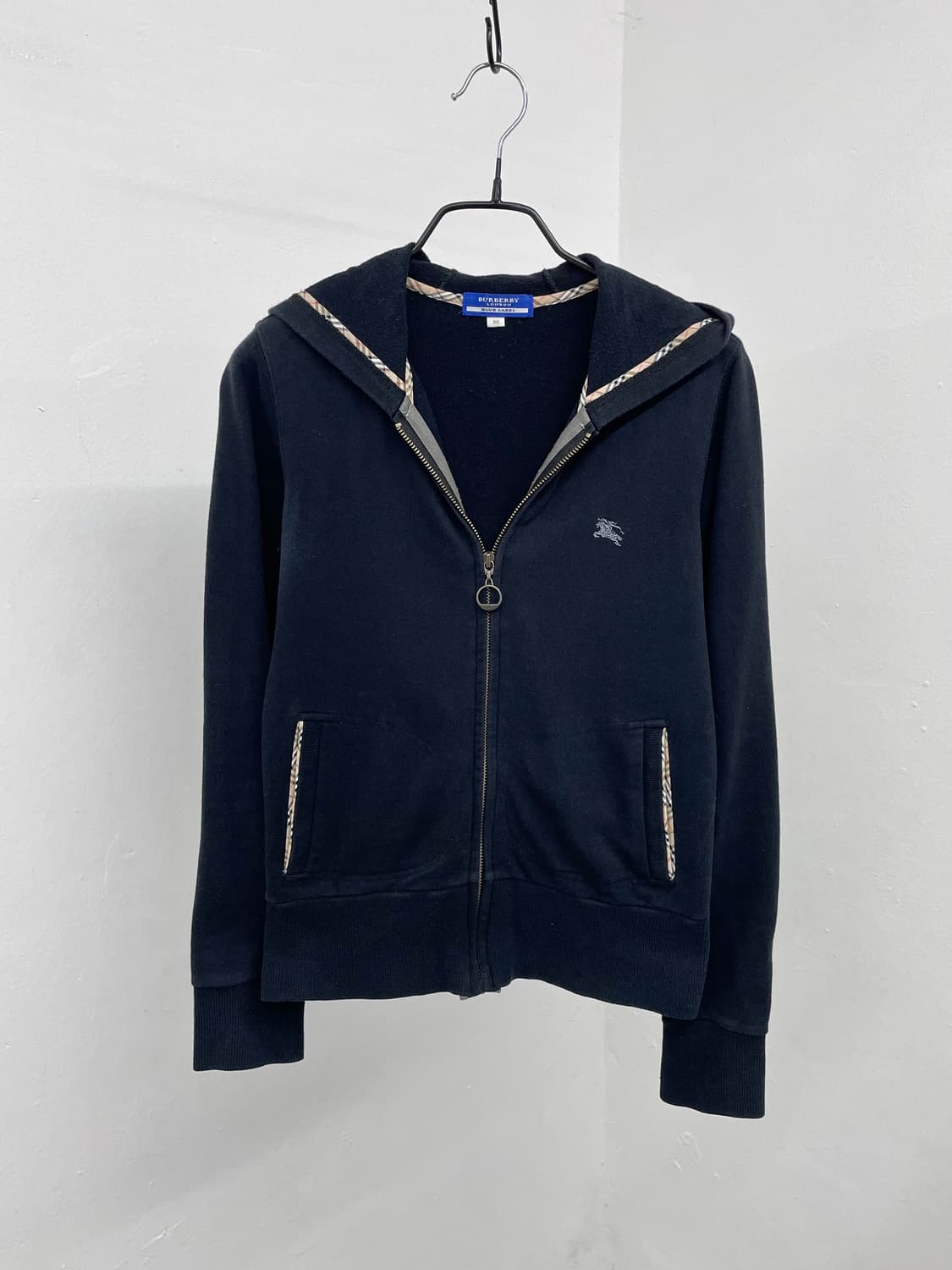 버버리 블루라벨 로고 후드집업  상품이미지6