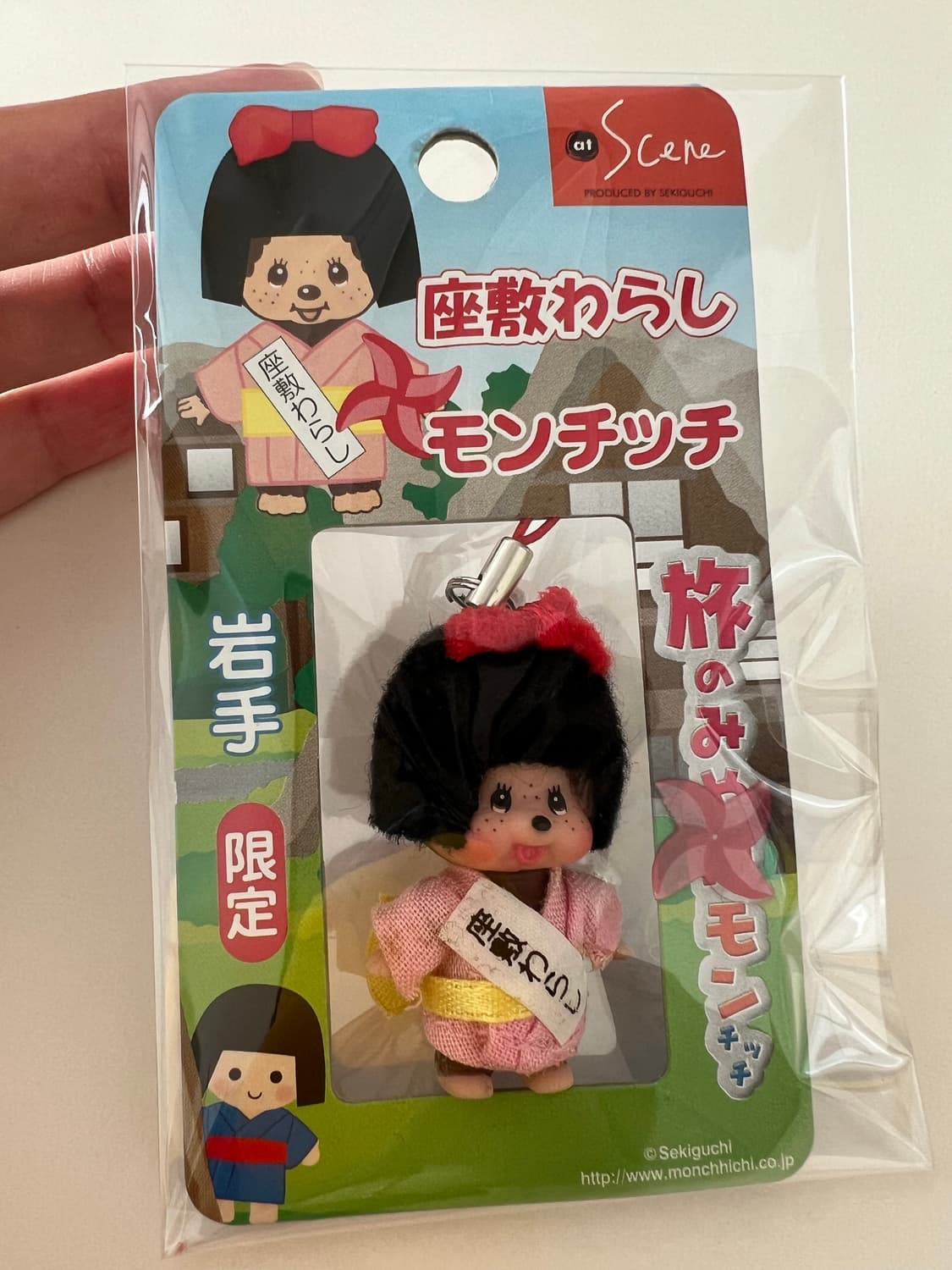 빨간리본 단발 몬치치 스크랩 지역한정 고전 몬치치 상품이미지2