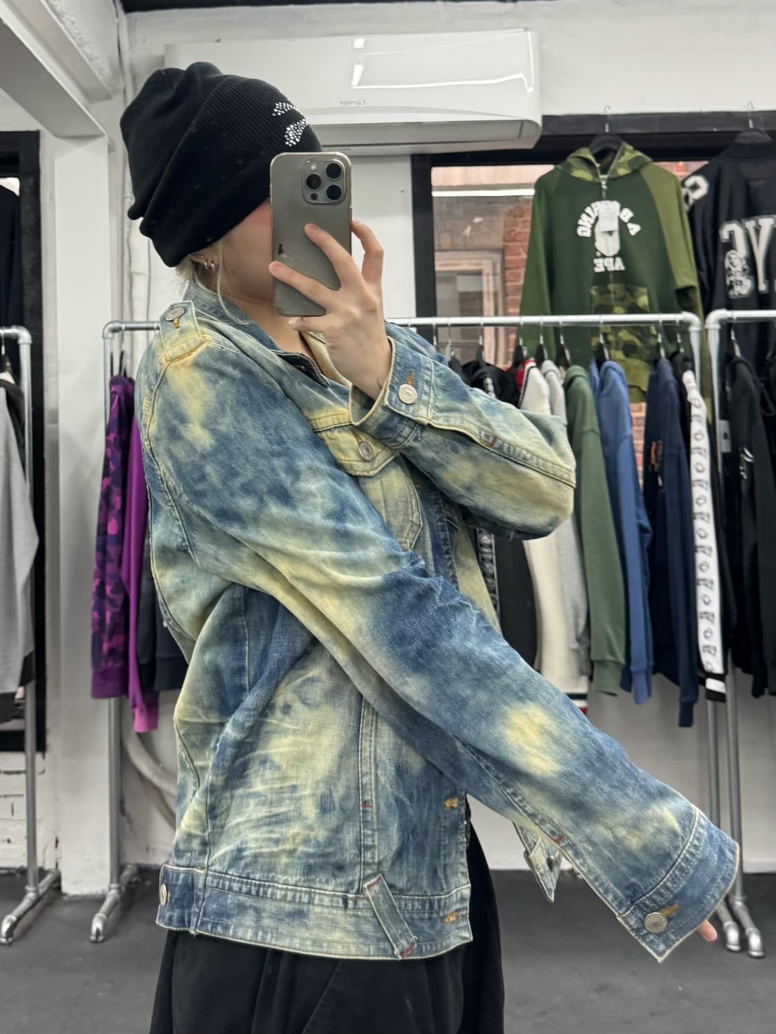 VTG 워시드 데님자켓 상품이미지4