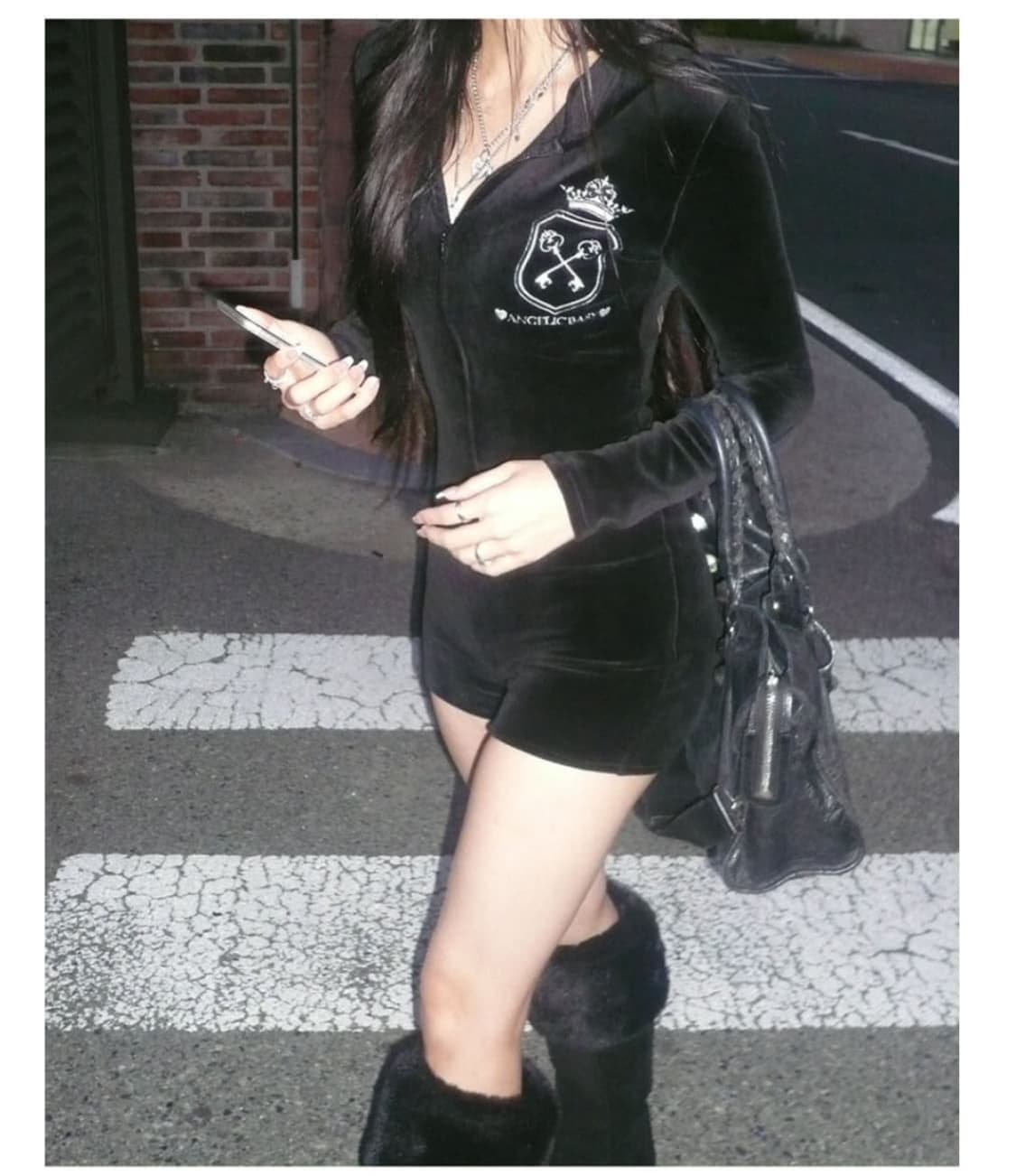 angelnumber555 힐튼 바디수트 (black) S 상품이미지1