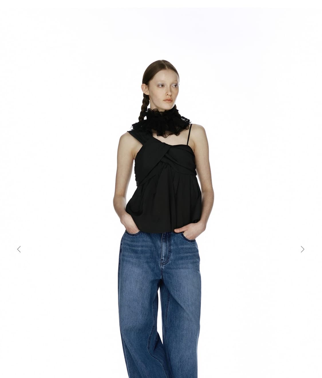 버뮬라 SILKY TWISTED TOP  상품이미지2