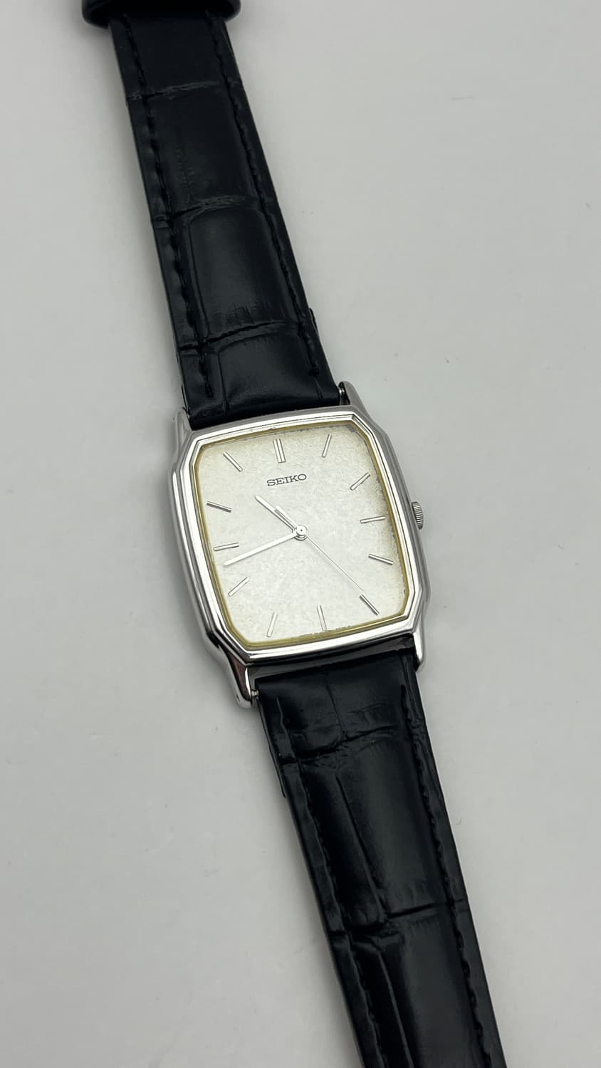세이코 남성용 사각 빈티지시계 상품이미지1