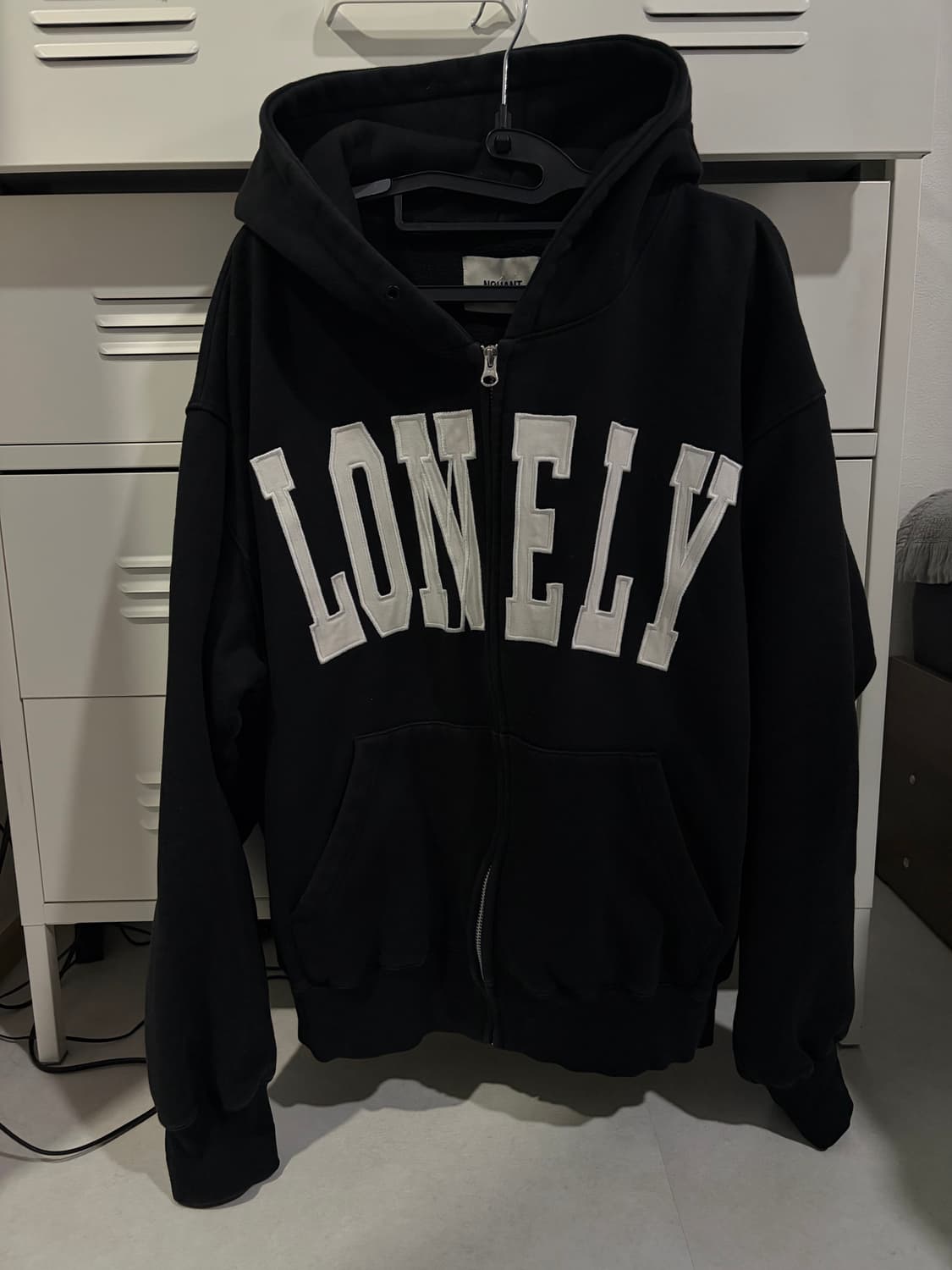 노앙 프리즘 후드집업 블랙 m 상품이미지1