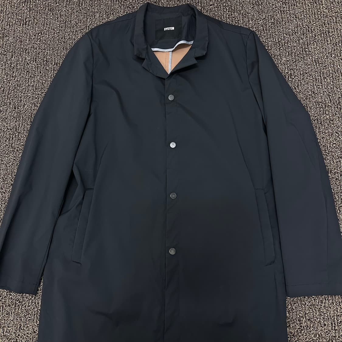 SYSTEM 시스템 한섬 여성 코트 블랙 100사이즈 상품이미지2