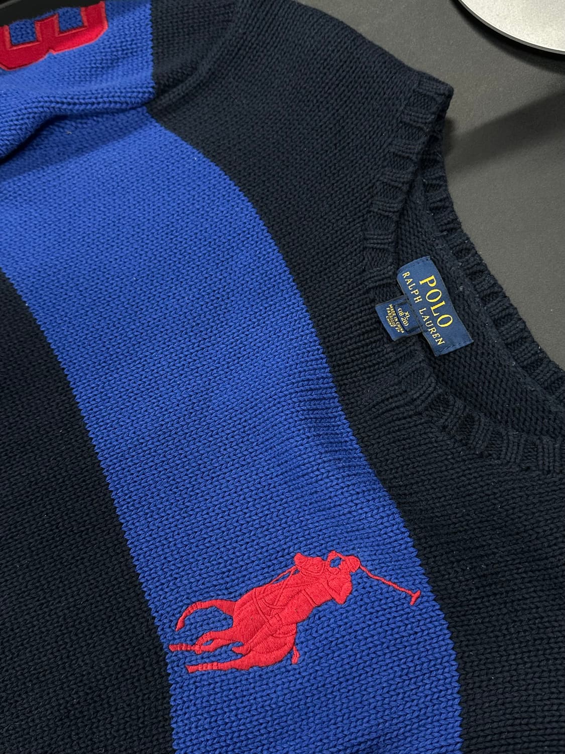 폴로 빅포니 니트 맨투맨 상품이미지3