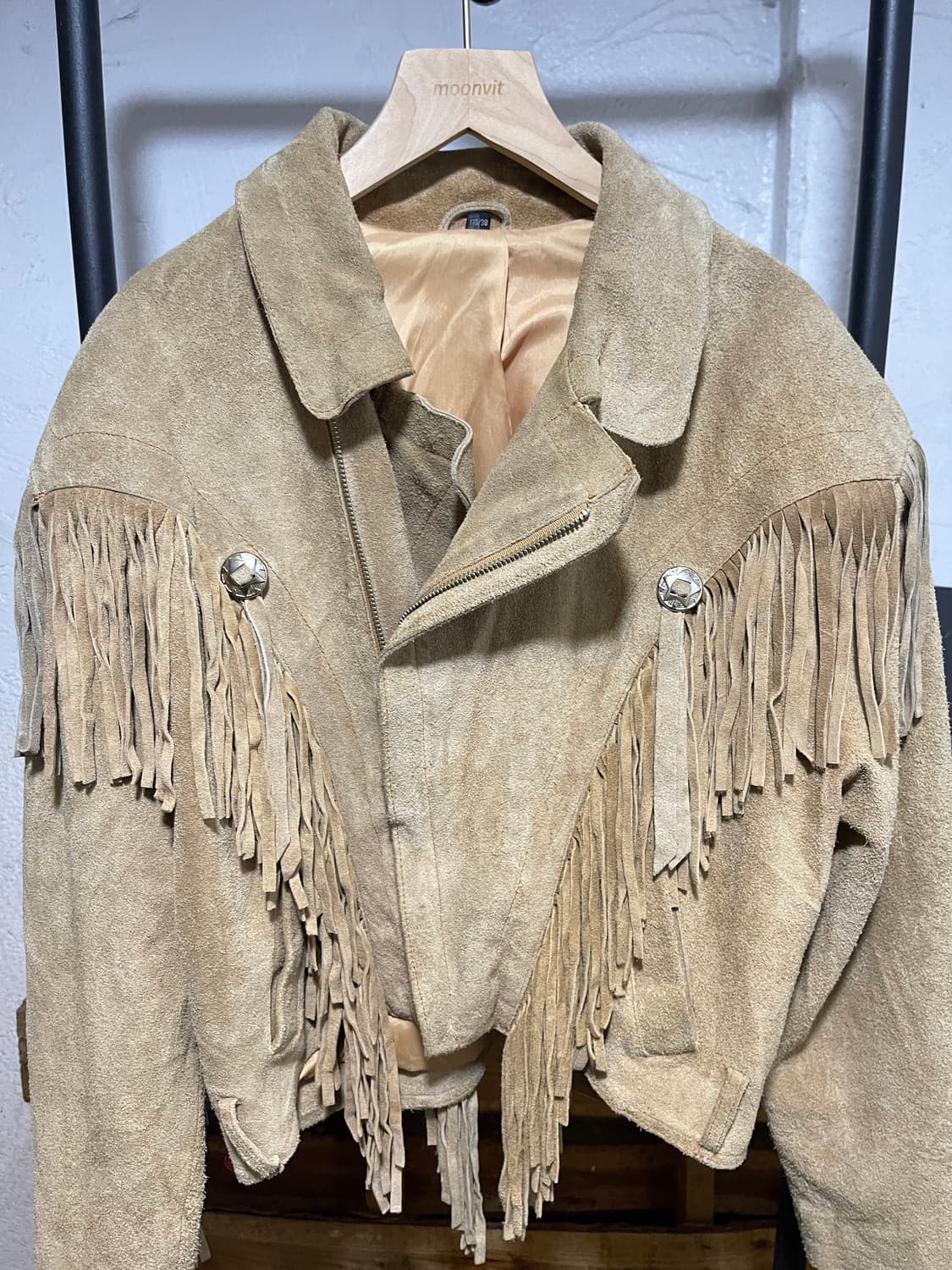 ECHTES LEDER 웨스턴 스웨이드 크롭 자켓 상품이미지3