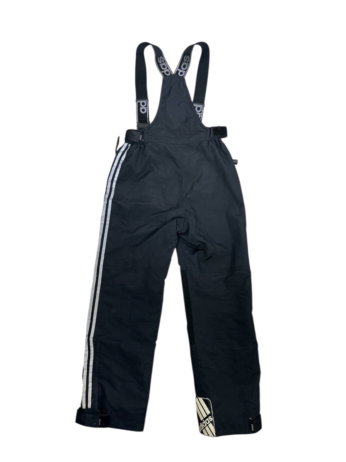 90s 아디다스 블랙 오버롤 스키복 보드 팬츠 멜빵 바지 트랙 팬츠 85 상품이미지5