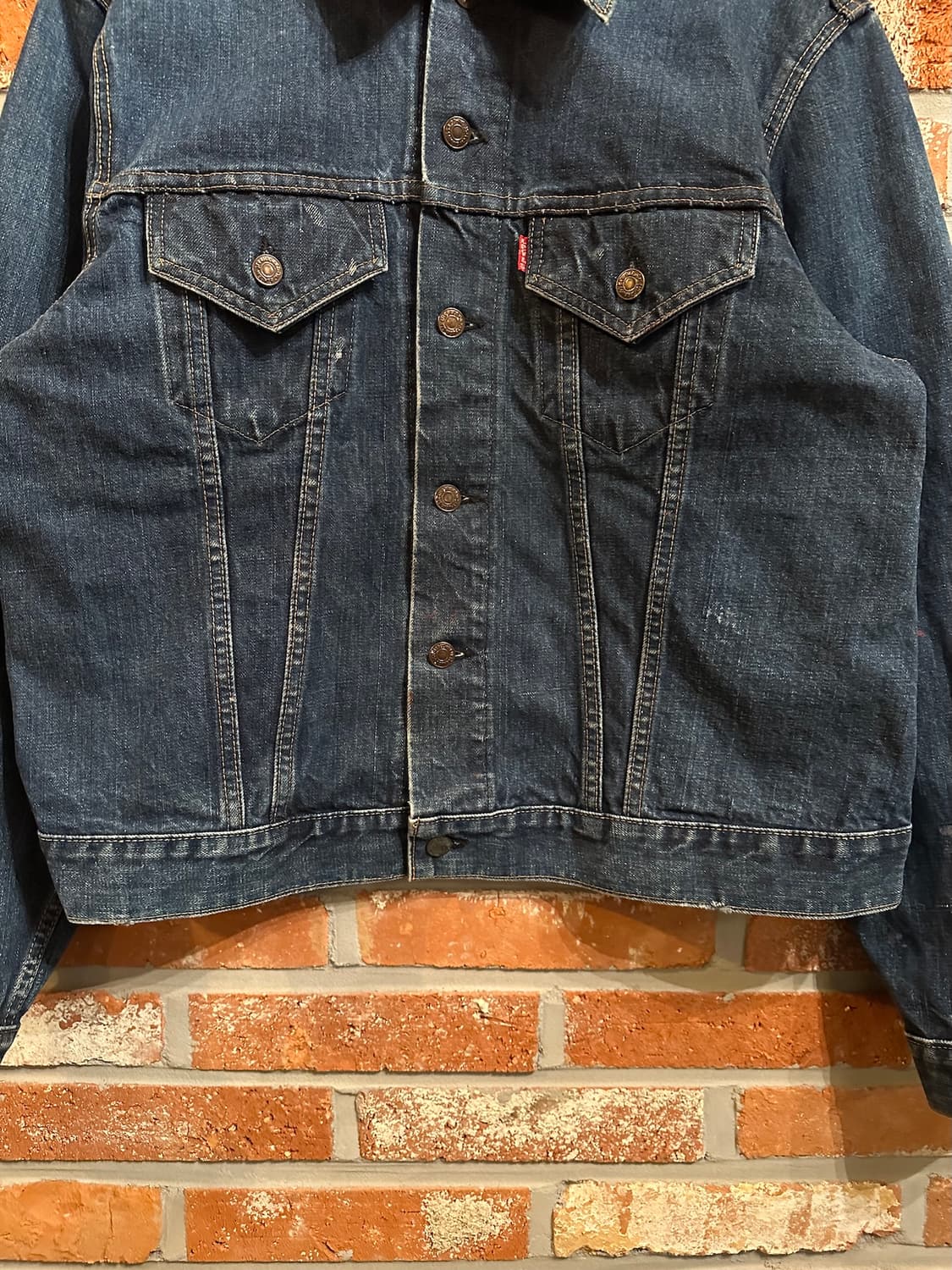 70s USA 빈티지 리바이스 70505 3세대 데님 자켓 상품이미지4