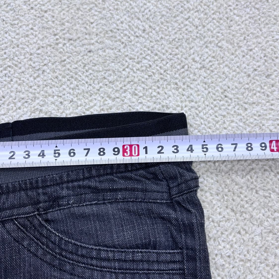 실측확인 빈티지 데님 레깅스 0403E 상품이미지4