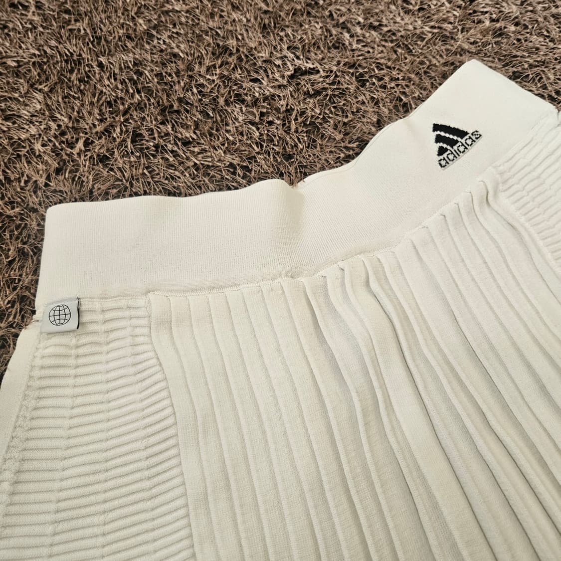아디다스(Adidas) 화이트 PK 플리츠 스커트 S 상품이미지2