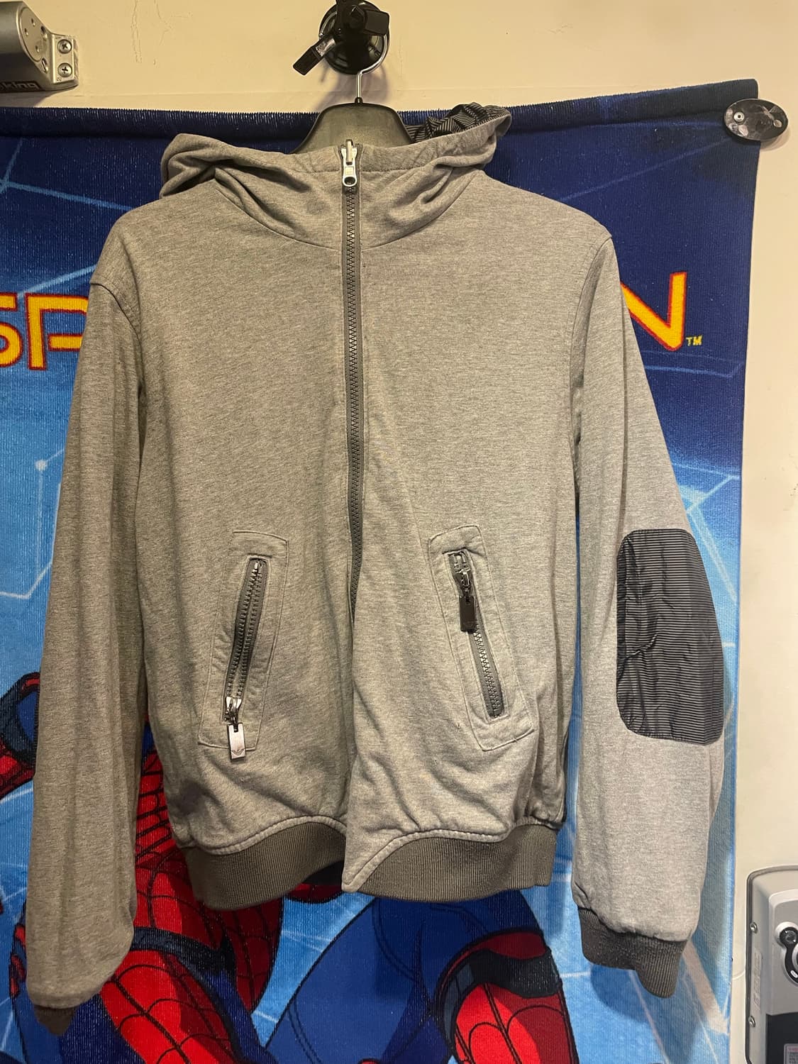 여성 아르마니 바람막이 실측50 기장53 상품이미지6