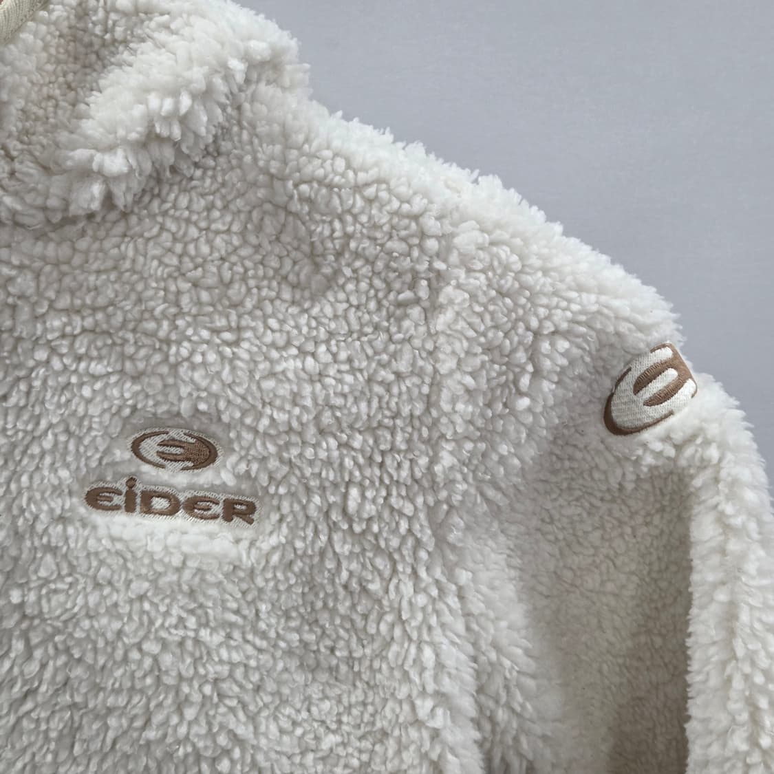 아이더 키즈 양털 후드 플리스 자켓 120/6/7 상품이미지2