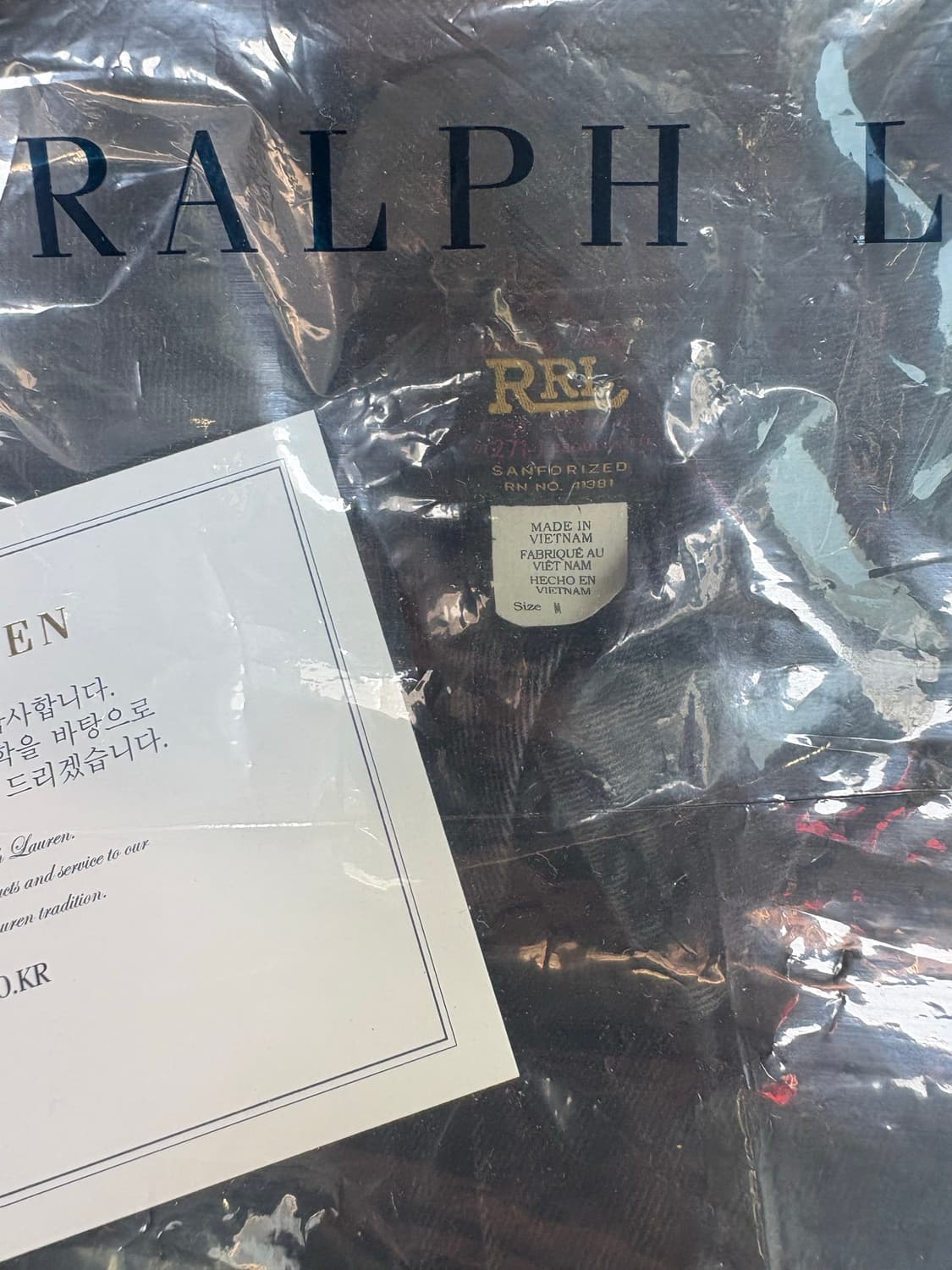 RRL lot271 블랙 M 상품이미지2