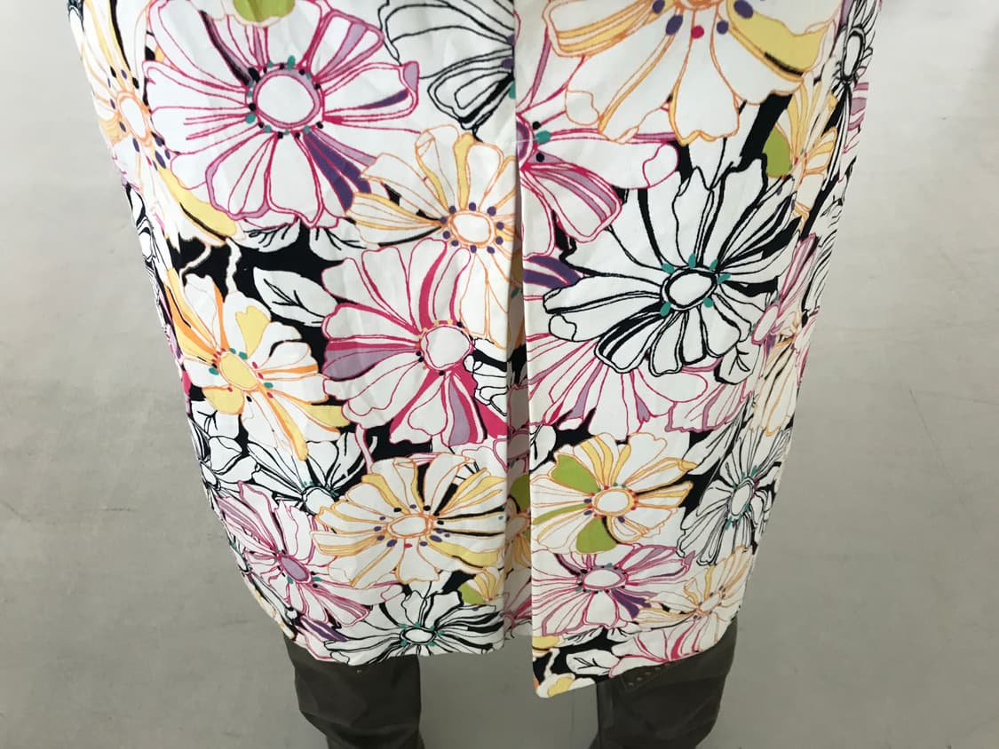 vintage flower pattern skirt 상품이미지4